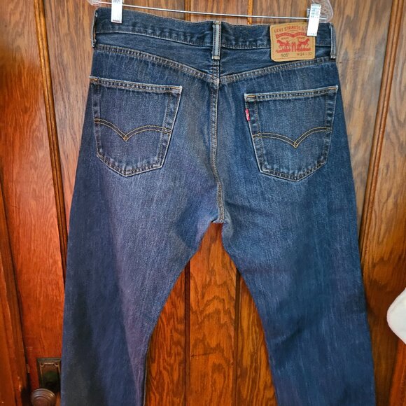 Levis 505 Sz w 34x 32 Stright Fit - Picture 5 of 9